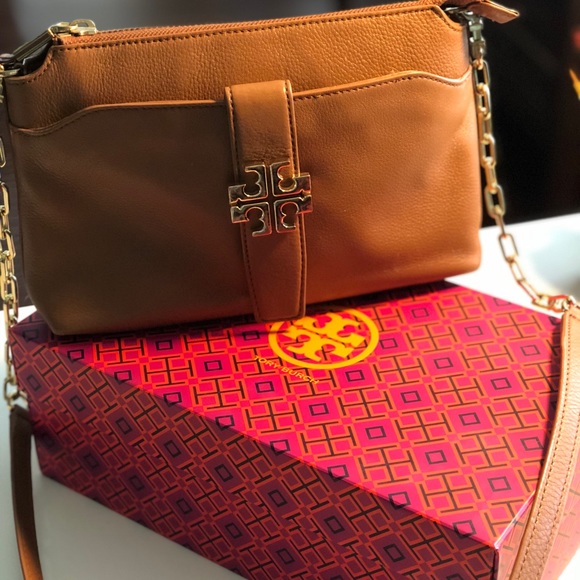 Tory Burch Handbags - Brown Cross body Tory Burch